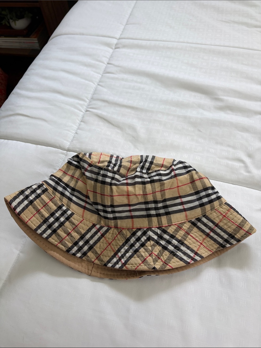 Reversible Checked Visit Mississippi Bucket Hat